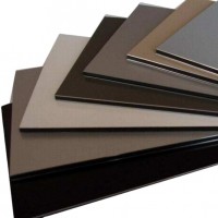 Exterior Decorative Wall Aluminum Composite Panel / Plate Board For Decoration