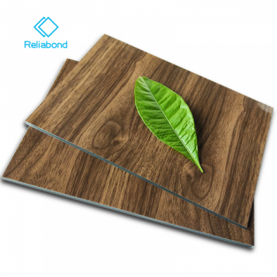 3mm/4mm Customized Woodgrain Texture Alucobond Acp Aluminum Composite Panels